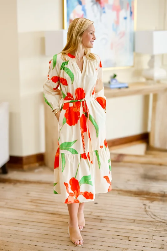 The Orange Kiss Dress