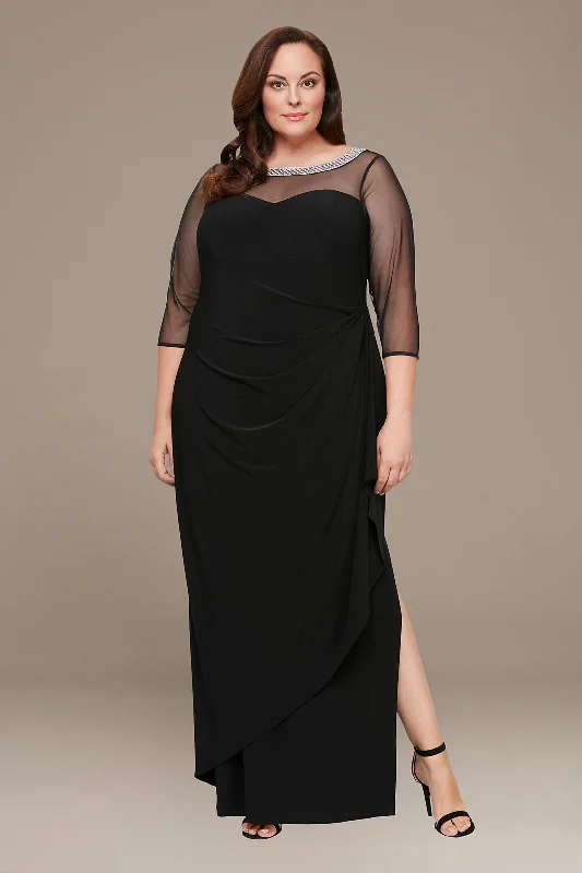 Alex Evenings 84351578 - Bateau Dress