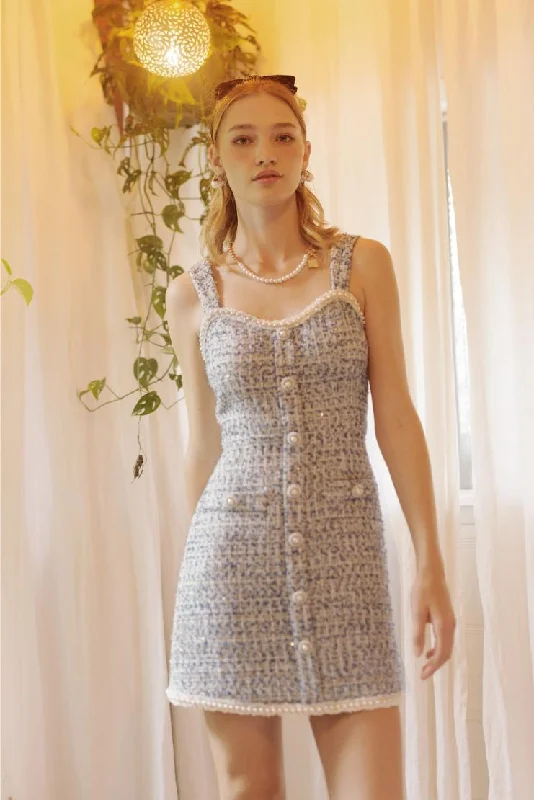 Jillian Tweed Shift Dress