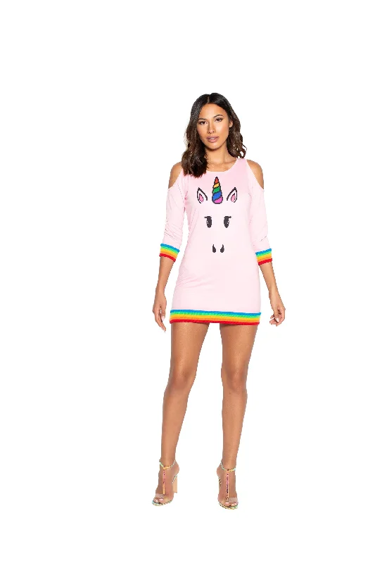 1 Piece Unicorn Lover Dress Costume