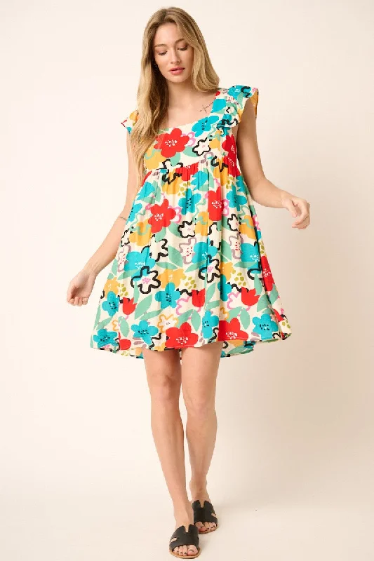 Flowers on the Wall Dress