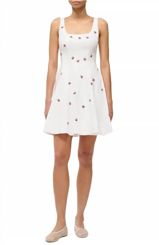 Mini Wells Mini Dress In Ladybugs Elegant Sequin Mini Dress