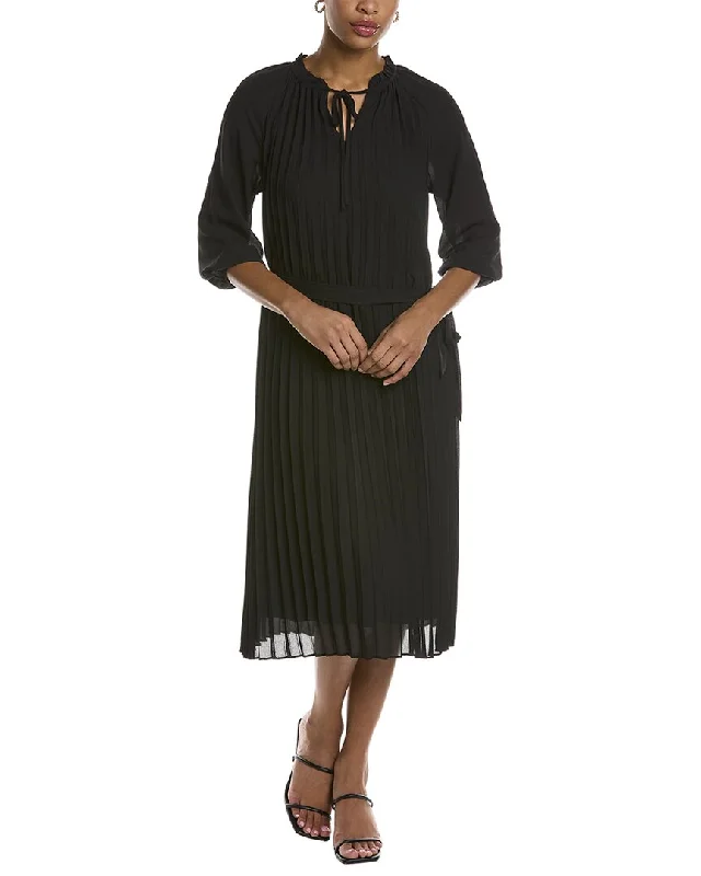 Nanette Lepore Midi Dress Trendy Long Sleeve Midi Dress