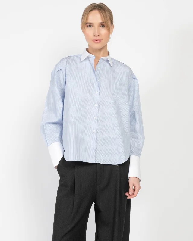 Isabel Shirt Chic Embellished Short Sleeve