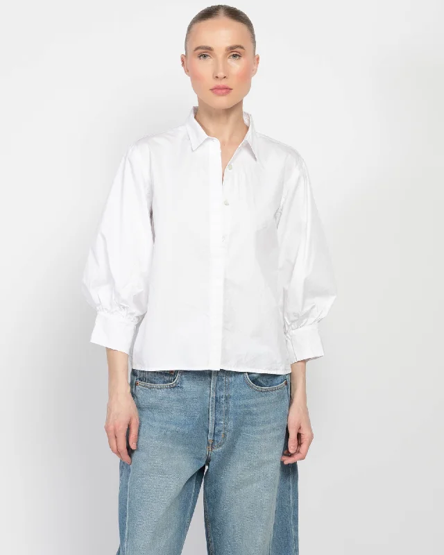 Esme Shirt Elegant Off-Shoulder Short Shirt