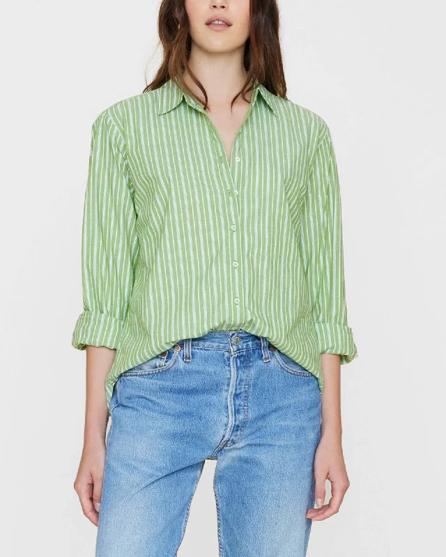 Beau Stripe Shirt Stylish Printed Short Shirt