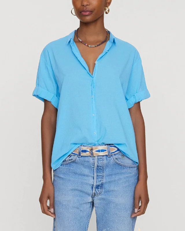 Channing Shirt Classic Cropped Short Sleeve