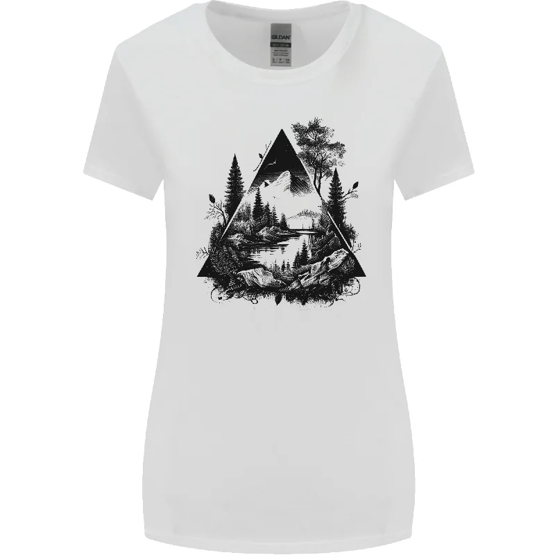 Abstract Outdoors Camping Bushcraft Hiking Trekking Womens Wider Cut T-Shirt V-Neck T-Shirt Long Sleeve Cotton Abstract Outdoors Camping Bushcraft Hiking Trekking Womens Wider Cut T-Shirt V-Neck T-Shirt Long Sleeve Cotton