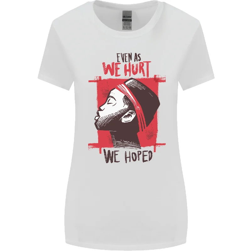 African Woman Even When We Hurt We Hoped Womens Wider Cut T-Shirt Houndstooth Herringbone Solid African Woman Even When We Hurt We Hoped Womens Wider Cut T-Shirt Houndstooth Herringbone Solid