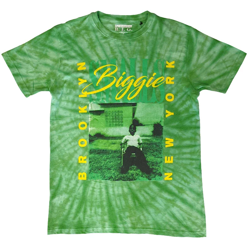 Biggie Smalls | Official Band T-Shirt | 90's New York City (Wash Collection) Denim Fabric Leather Fabric Suede Fabric Biggie Smalls | Official Band T-Shirt | 90's New York City (Wash Collection) Denim Fabric Leather Fabric Suede Fabric