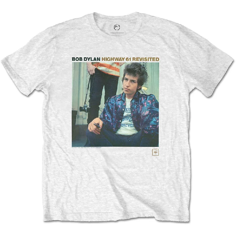 Bob Dylan | Official Band T-Shirt | Highway 61 Revisited Cotton Fabric Linen Fabric Terry Fabric