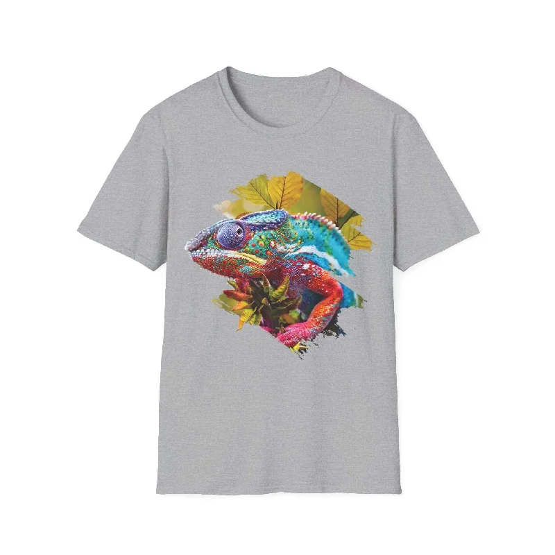 Colorful Chameleon Tee Anti-Shrink Durable Soft