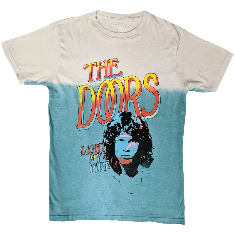 The Doors | Official Band T-Shirt | Light My Fire Stacked (Wash Collection) Rayon Velvet Corduroy The Doors | Official Band T-Shirt | Light My Fire Stacked (Wash Collection) Rayon Velvet Corduroy