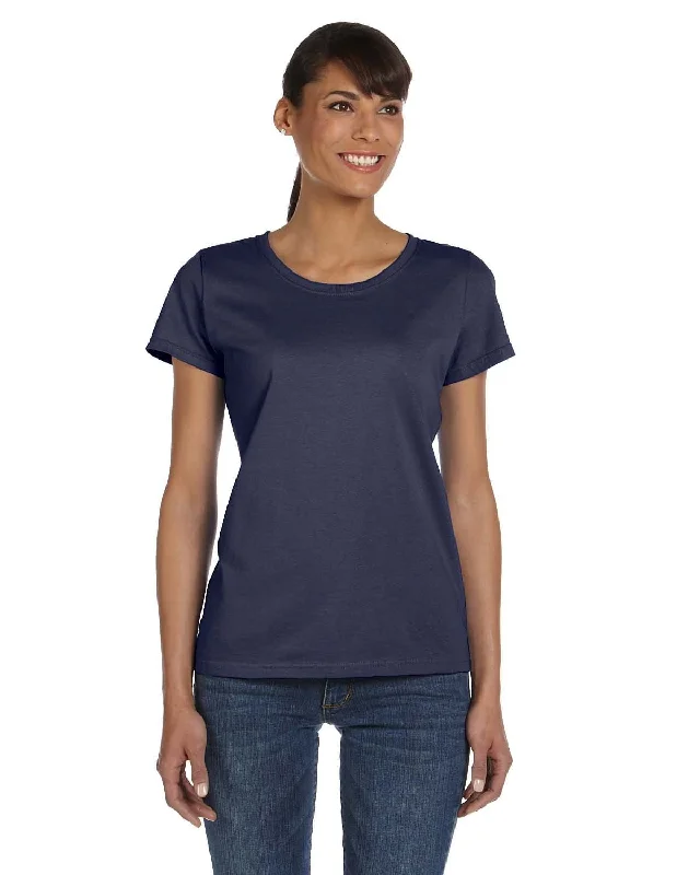 Fruit of the Loom Ladies Heavy Cotton T-Shirt | J Navy Mesh Blend Leather Blend Suede Blend Fruit of the Loom Ladies Heavy Cotton T-Shirt | J Navy Mesh Blend Leather Blend Suede Blend