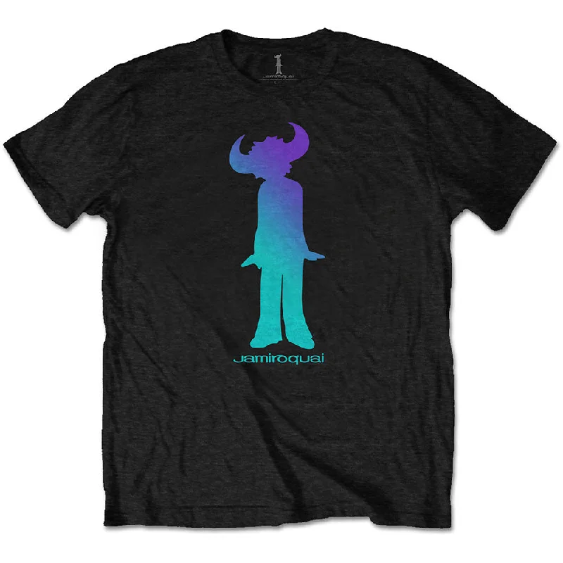 Jamiroquai | Official Band T-shirt | Buffalo Gradient Mesh Blend Leather Blend Suede Blend