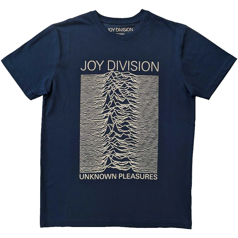 Joy Division | Official Band T-Shirt | Unknown Pleasures FP Cotton Fabric Linen Fabric Terry Fabric Joy Division | Official Band T-Shirt | Unknown Pleasures FP Cotton Fabric Linen Fabric Terry Fabric