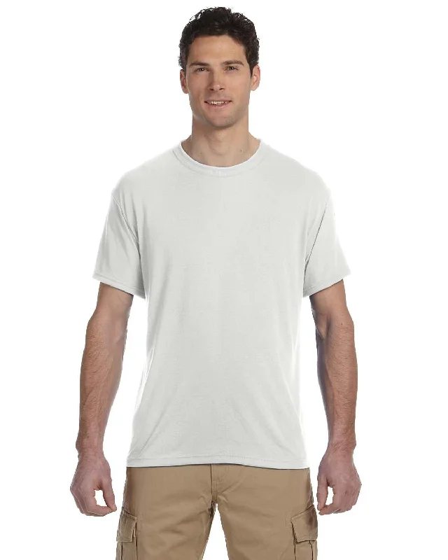 Jerzees 100% Polyester Crewneck T-Shirt | White Welt Pockets Slit Pockets Flap Pockets Jerzees 100% Polyester Crewneck T-Shirt | White Welt Pockets Slit Pockets Flap Pockets