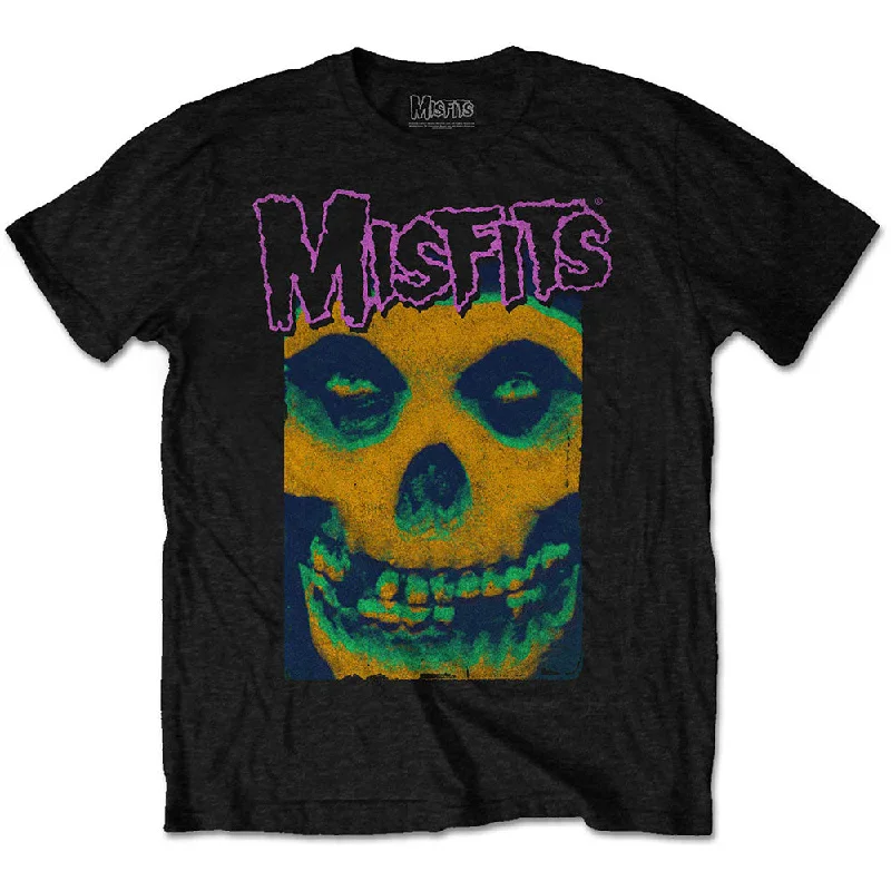 Misfits | Official Band T-shirt | Warhol Fiend Hooded Caped Shawl Collar