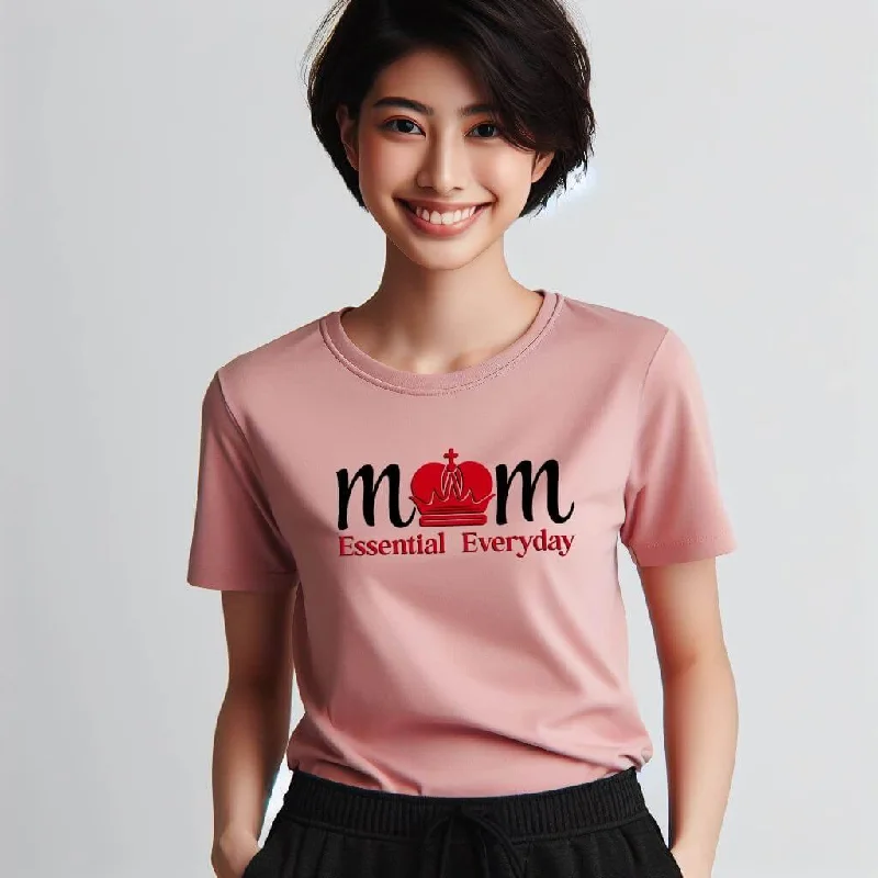 MOM Essential T-Shirt Fleece Nylon Spandex