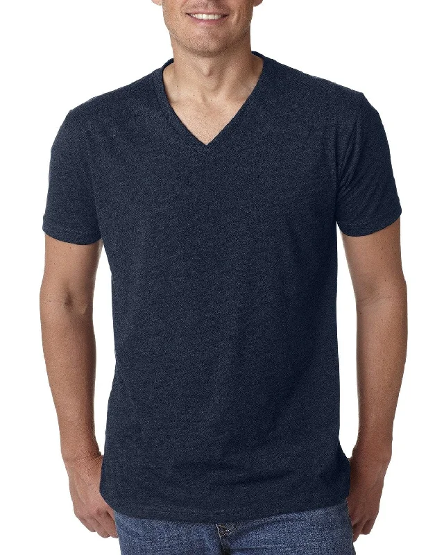 Next Level Mens Premium CVC V-Neck Tee | Midnight Navy Lace Blend Ribbed Blend Corduroy Blend Next Level Mens Premium CVC V-Neck Tee | Midnight Navy Lace Blend Ribbed Blend Corduroy Blend