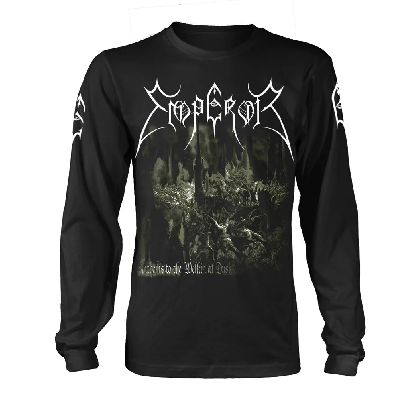 Emperor Unisex Long Sleeved T-shirt: Anthems 2014 (back print) Spandex Blend Rayon Blend Denim Blend Emperor Unisex Long Sleeved T-shirt: Anthems 2014 (back print) Spandex Blend Rayon Blend Denim Blend
