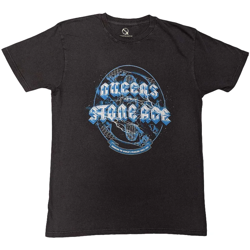 Queens Of The Stone Age | Official Band T-Shirt | Ignoring… Graphic T-Shirt Round Neck Polyester Queens Of The Stone Age | Official Band T-Shirt | Ignoring… Graphic T-Shirt Round Neck Polyester