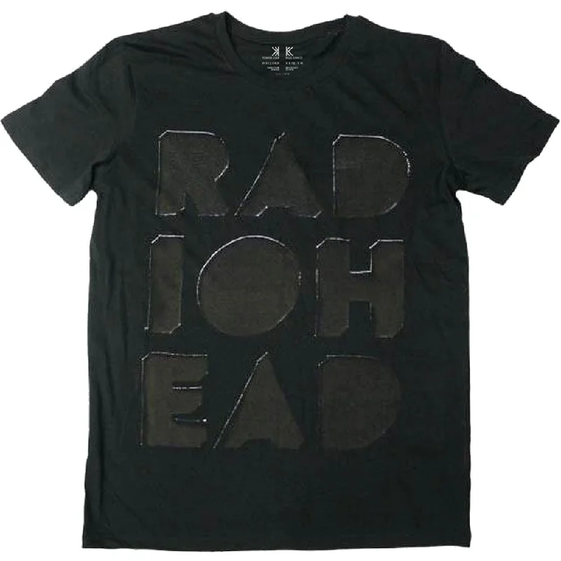 Radiohead | Official Band T-Shirt | Debossed Note Pad Machine Wash Dry Clean Hand Wash