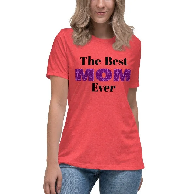 The Best Mom Ever T-Shirt Elasticated Padded Insulated