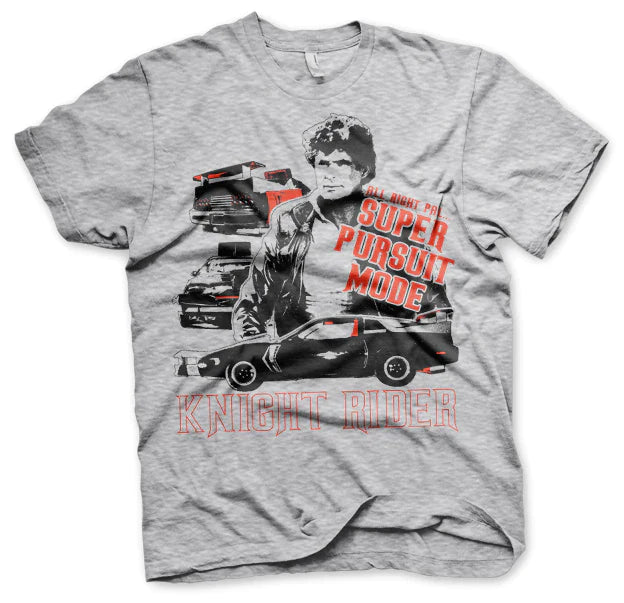 Knight Rider | Official Band T-Shirt | Super Pursuit Mode Real Fur Shearling Chenille Knight Rider | Official Band T-Shirt | Super Pursuit Mode Real Fur Shearling Chenille