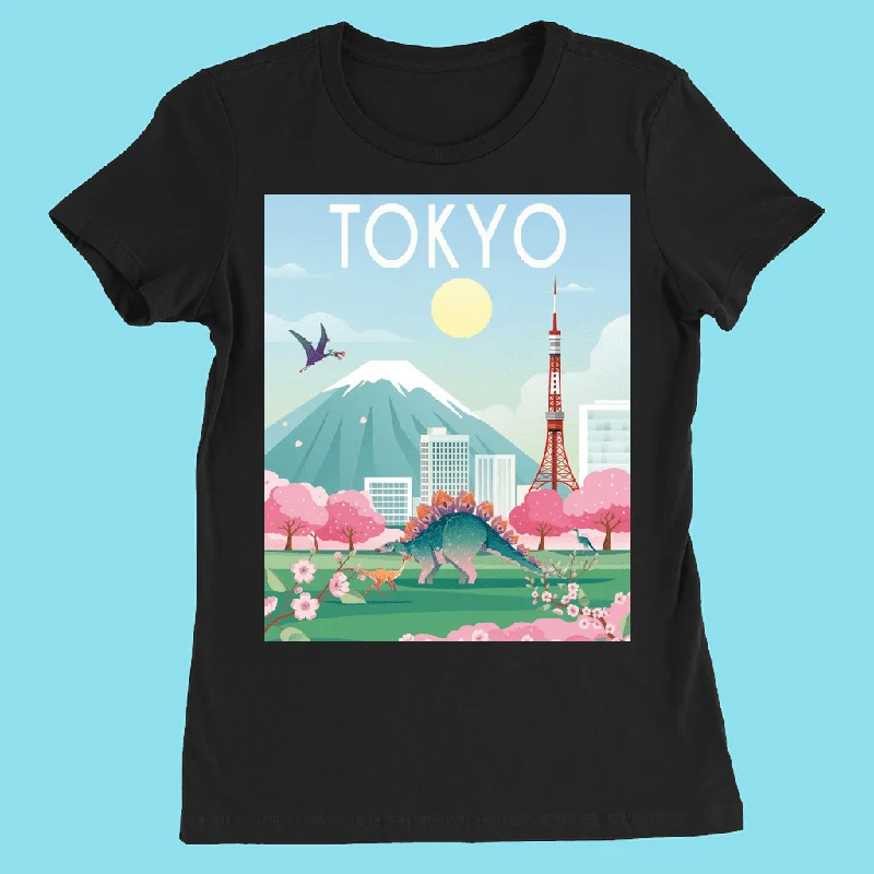 Women Tokyo T-Shirt Welt Pockets Slit Pockets Flap Pockets