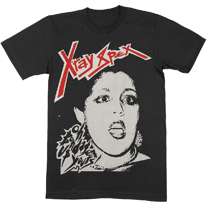 X-Ray Spex | Official Band T-Shirt | Oh Bondage Collared Crew Neck Turtle Neck