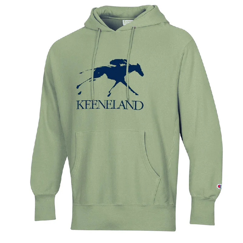 Champion Keeneland Vintage Wash Reverse Weave Hoodie Hoodie with Cuffed Sleeves Snug Secure