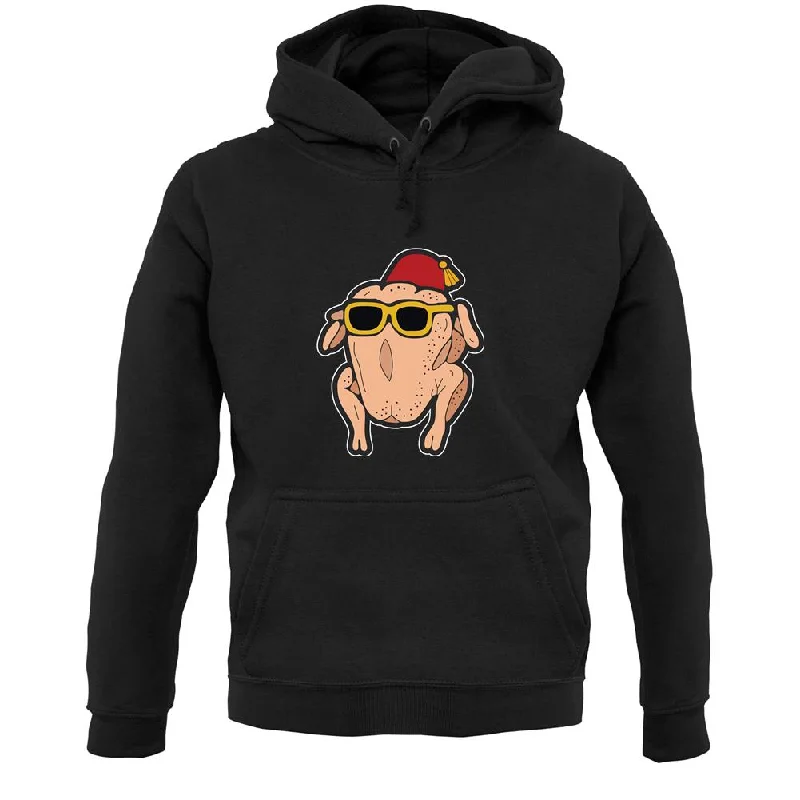 Friends - Turkey Unisex Hoodie Hoodie with High-Low Hem Asymmetrical Trendy