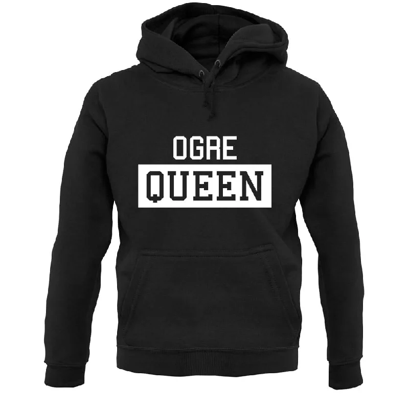 Ogre Queen Unisex Hoodie Hoodie with Embroidery Detailed Premium