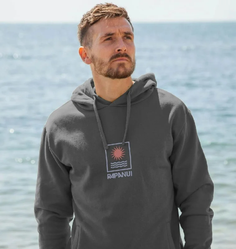 Sun Hoodie Hoodie with Hem Drawcord Adjustable Customizable