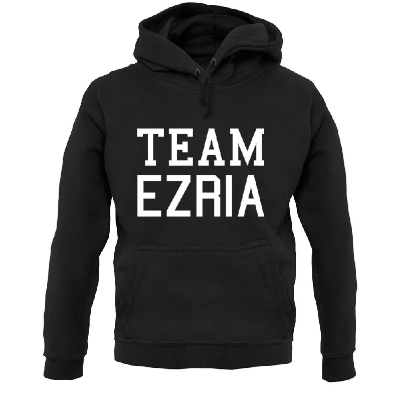 Team Ezria Unisex Hoodie Hoodie with Full-Zip Functional Layering