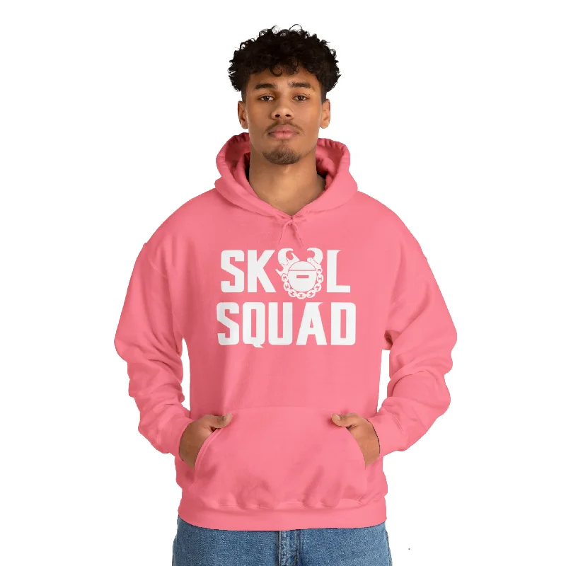 Unisex Heavy Blend™ Hoodie - SQUAD Hoodie with Elastic Waist Stretchable Comfortable