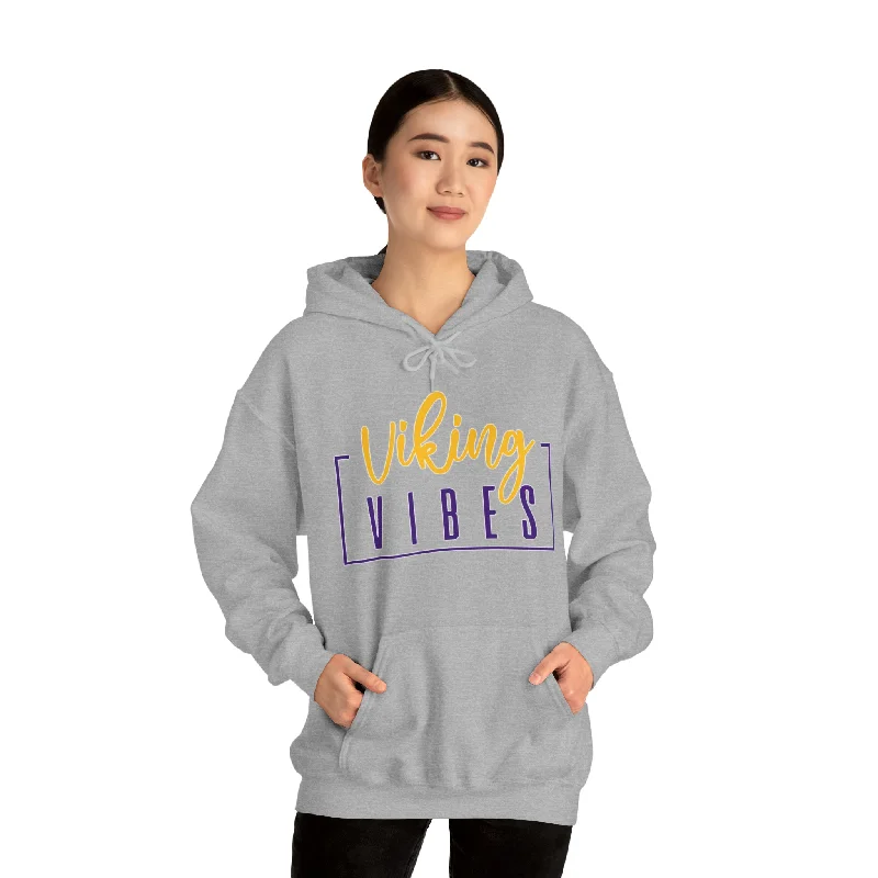 Unisex Heavy Blend™ Hoodie - Vibes Hoodie with Puffed Sleeves Voluminous Trendy