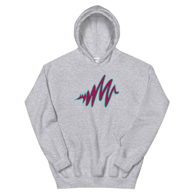 Waves | Unisex Hoodie Hoodie with Thumb Holes Functional Cozy