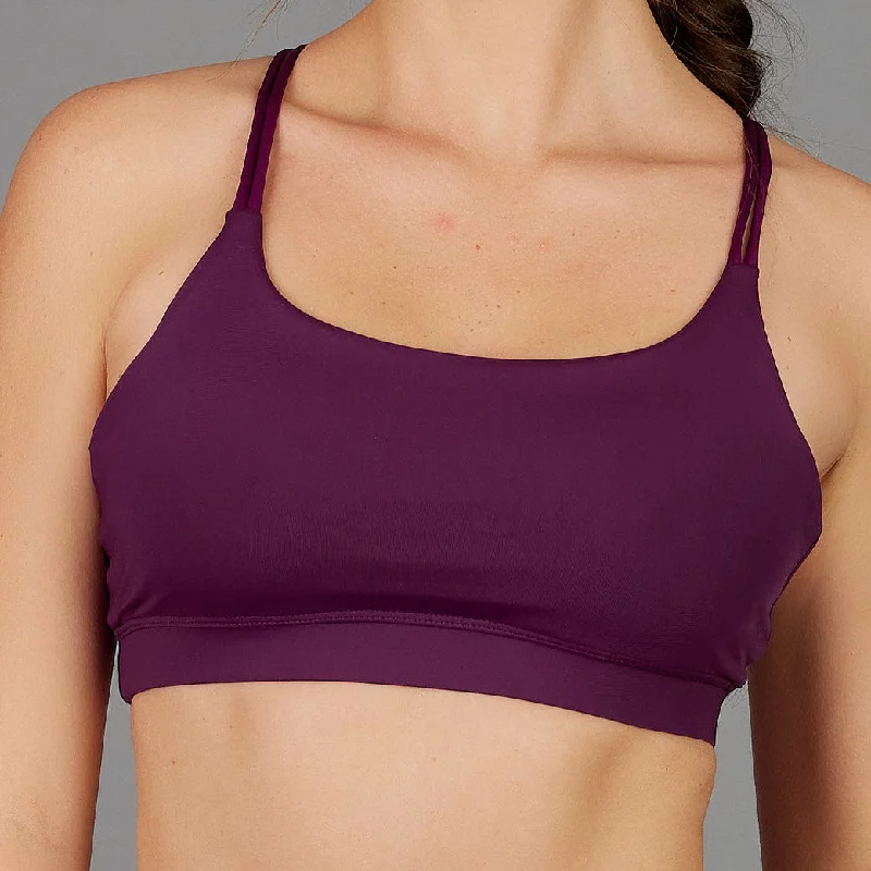 Bra Top (purple) Trendy Sports Bra