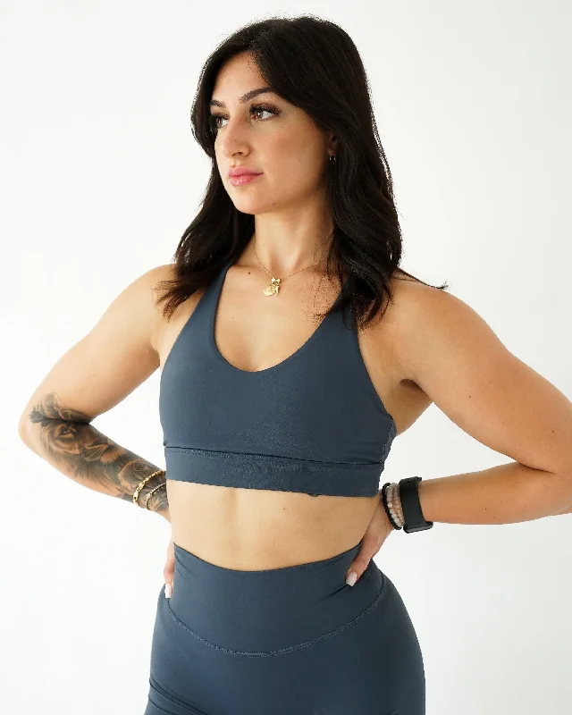 Impact Beyond Sports Bra - Stone Supportive Cotton Bra