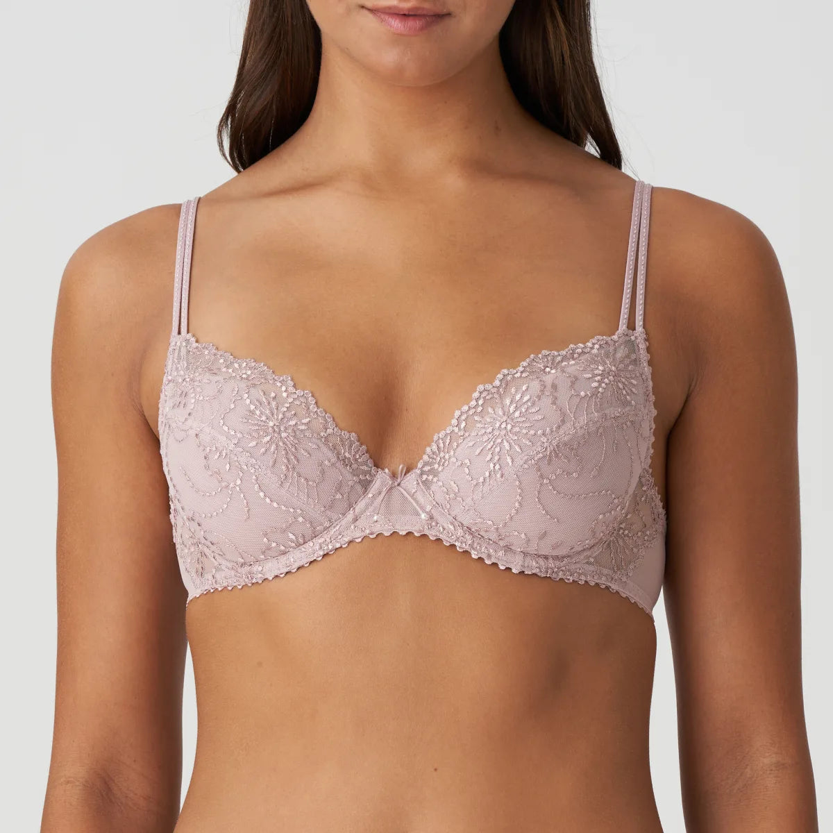 Jane Push Up Bra In Bois De Rose - Marie Jo Stylish Lace Bralette