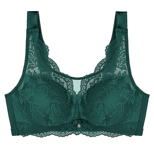 Lace Bra Plus Size Women Wireless Sexy Lace Comfortable Lace Bra