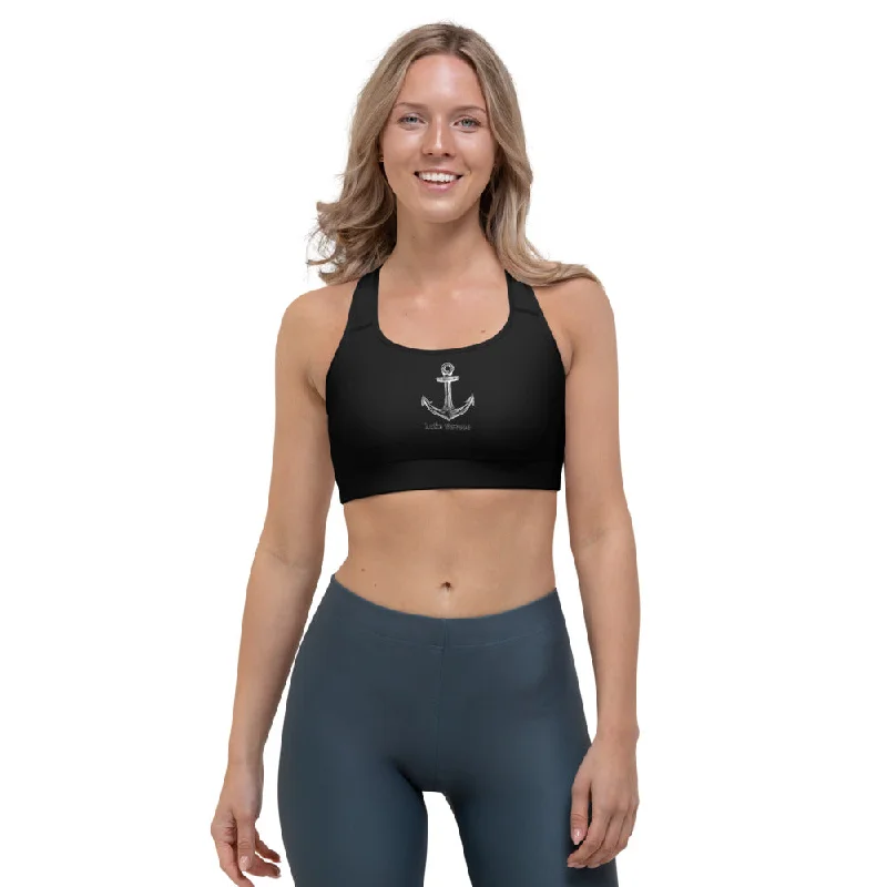 Lake Simcoe Anchor Sports bra in Tricorn Smooth Push-Up Bra