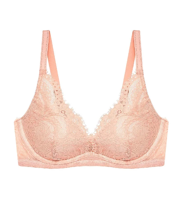 LOVE LACE WIRED PUSH UP BRA Smooth Push-Up Bra