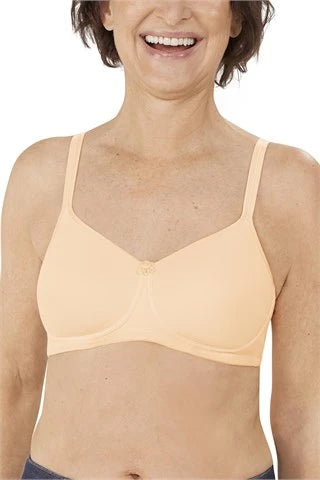 Mara Non-wired Padded Bra - peach #44822 Sports Support Bra