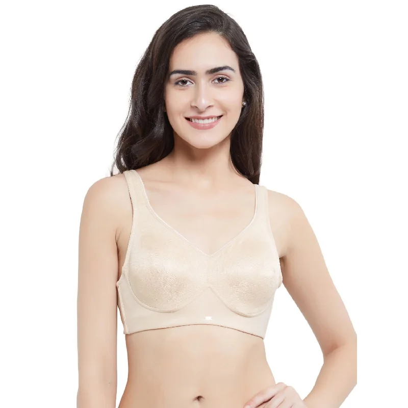 Minimizer Full Coverage Non Wired Bra- CB-325 Lightweight Cotton Bra