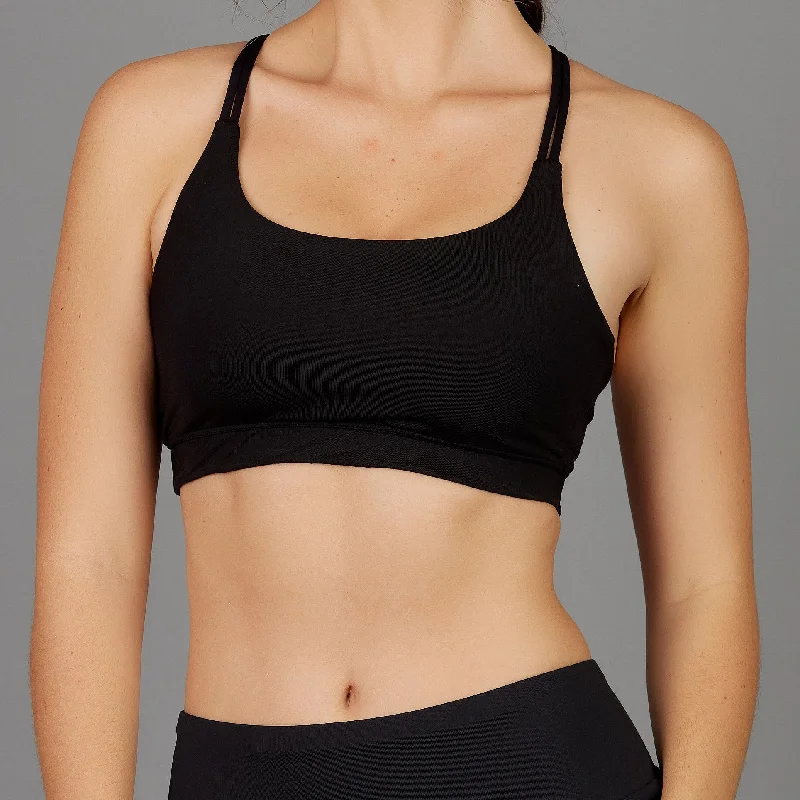 Classic Bra Top (black) Comfortable Bralette Style