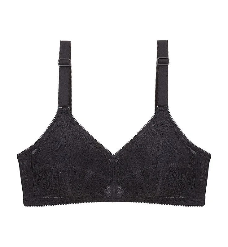 SOLFEGE NON WIRED PADDED BRA Lace-Trimmed Bra