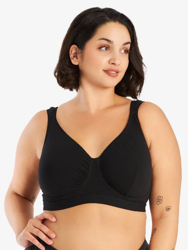 The Evie - All-Day Cotton Comfort Bra Casual Bralette Set